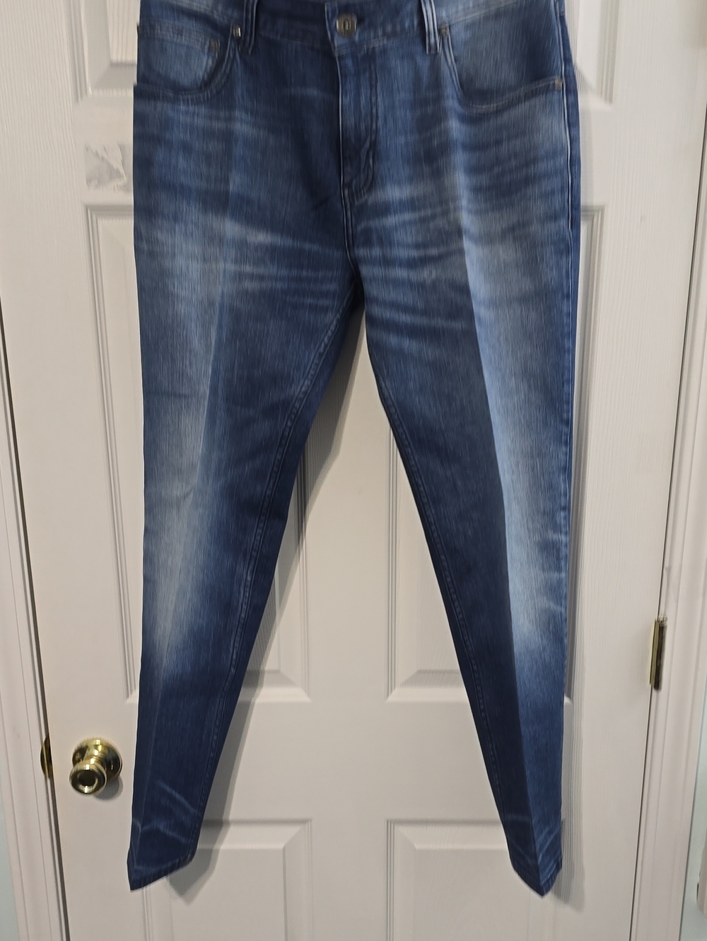 INC Slim Straight Men's Blue Denim Jeans